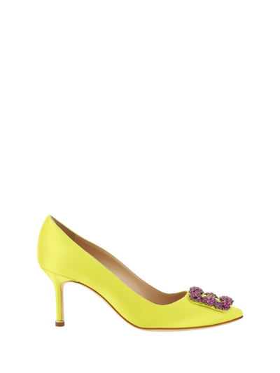 Manolo Blahnik Pumps In Multicolor