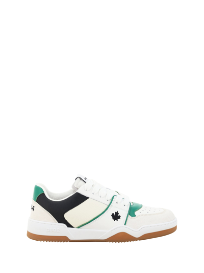 Dsquared2 Spiker Low Top Sneakers In Multicolor