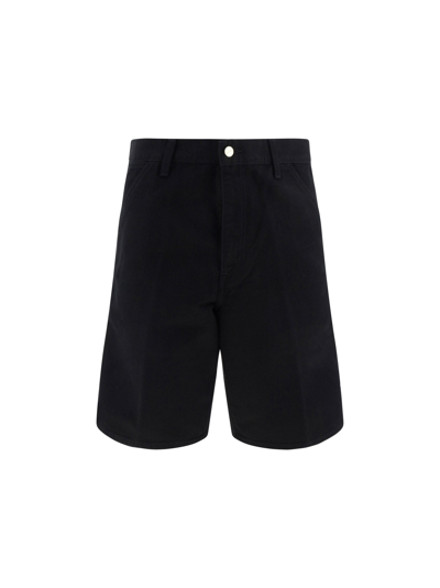 Carhartt Cotton-blend Shorts In Black