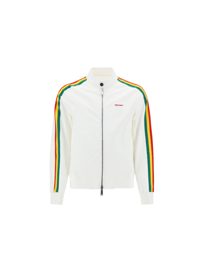 Dsquared2 Barracuda Tennis Bomber In White