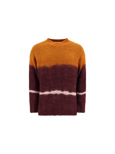 Isabel Marant Tie-dye Jumper In 橘色