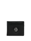 PHILIPP PLEIN HEXAGON-PLAQUE BIFOLD WALLET