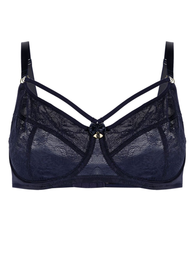 Marlies Dekkers Space Odyssey Unpadded Balconette Bra In Blue