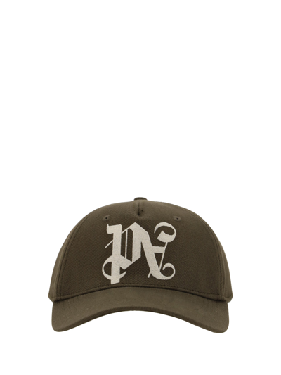 Palm Angels Baseball Cap In Brown