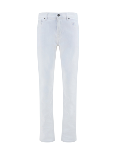 7for Luxe Jeans In White