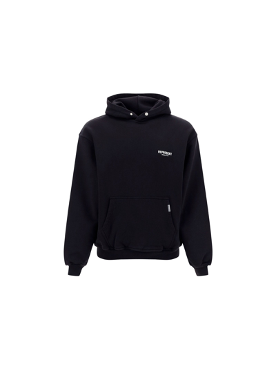 Represent Owners Club Hoodie In Black