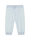 Dolce & Gabbana Logo-print Knitted Leggings In Blue