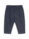 Studio Clay Leo Elasticated-waist Trousers In Blue