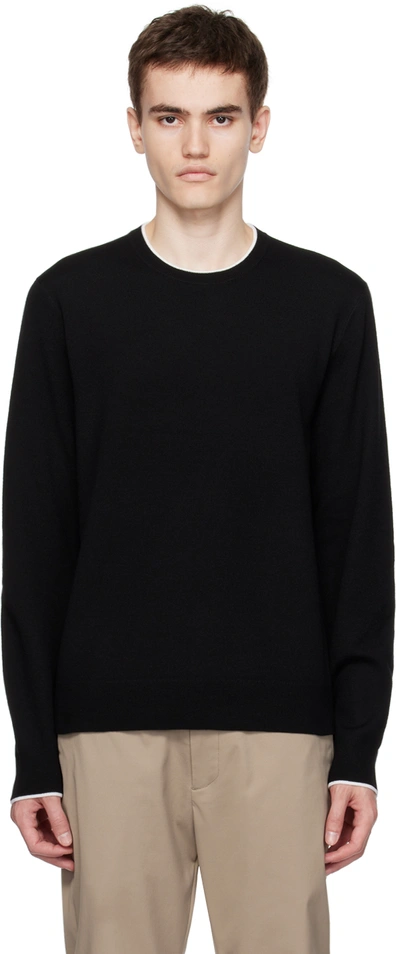 Theory Black Arnaud Sweater