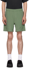 OUTDOOR VOICES GREEN TRAIN 6 SHORTS