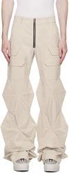 UNCERTAIN FACTOR OFF-WHITE OFFENSIVE LINEMAN TROUSERS