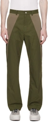 UNCERTAIN FACTOR GREEN TRAIL TROUSERS