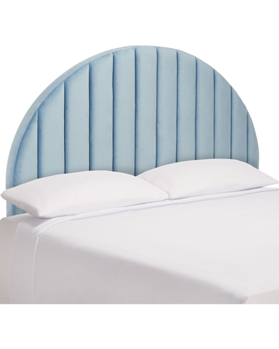 Safavieh Solare Striped Arched Headboard In Blue