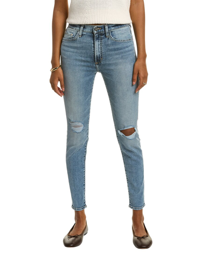 Joe's Jeans The Charlie High-rise Hyperion Destruct Skinny Ankle Jean In Blue