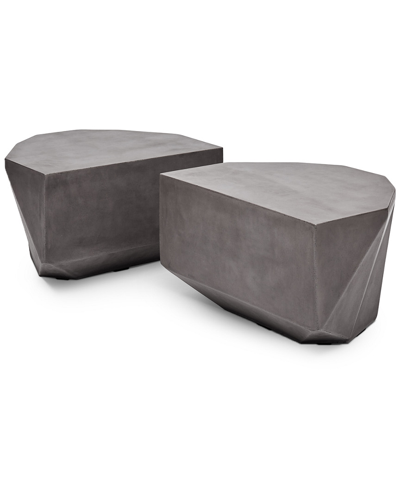 Urbia Set Of 2 Geode Coffee Tables