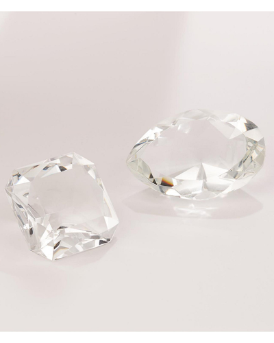 Global Views Oxford Jewels Clear Princess