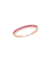 Le Vian 14k Rose Gold 0.25 Ct. Tw. Bubble Gum Pink Sapphire Ring