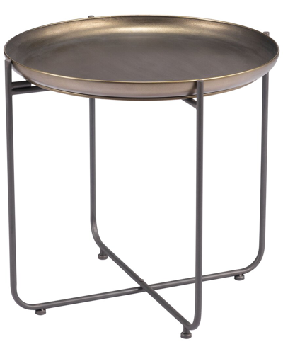 Zuo Bronson Side Table Bronze