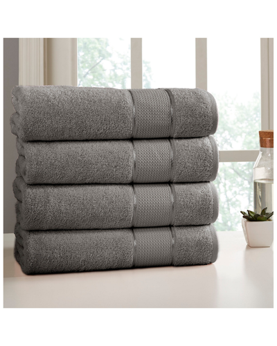 Modern Threads Set Of 4 Spunloft Bath Sheets