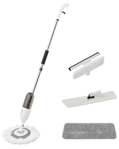 True & Tidy Clean Everywhere Spray Mop Kit In White