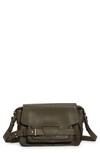 Proenza Schouler Beacon Saddle Leather Crossbody Bag In Olive