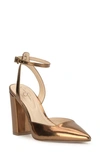 JESSICA SIMPSON NAZELA POINTED TOE ANKLE STRAP PUMP