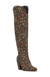 Jessica Simpson Ravyn Knee High Boot In Garden Multi