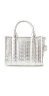 MARC JACOBS THE SMALL TOTE SILVER/BRIGHT
