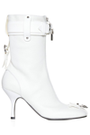 JW ANDERSON JW ANDERSON PADLOCK HEELED ANKLE BOOTS