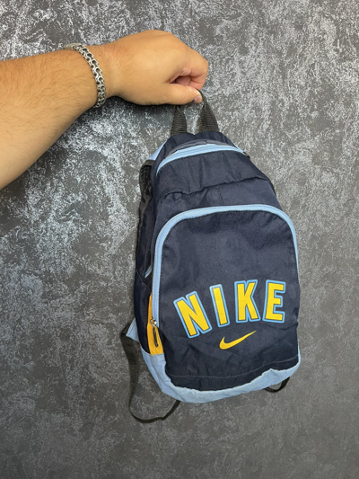 blue kyrie backpack nike Nike Classic Kyrie Squidward Tentacles Backpack – Pimp Kicks main image 0