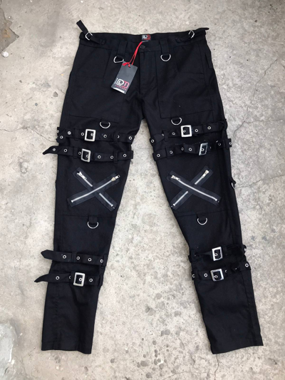 00s archive bondage cargo pants grunge