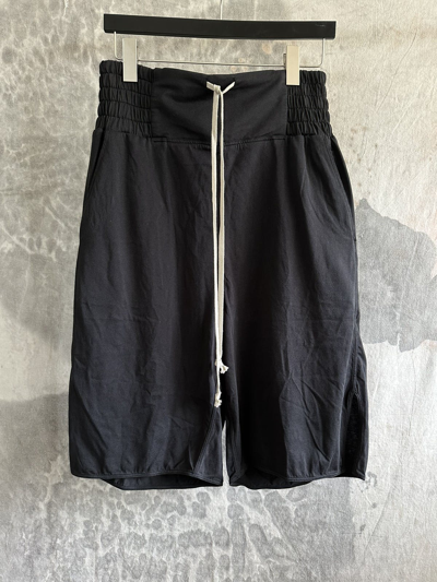 Pre-owned Rick Owens X Rick Owens Drkshdw Long Boxer Shorts Size Small In Black