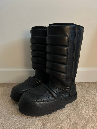 Pre-owned Hood By Air X Ugg Shayne Oliver X Ugg Tall Boot In Black