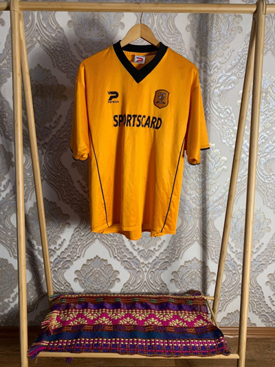 Pre-owned Jersey X Soccer Jersey Vintage Hull City Soccer Jersey 90's Patrick Football In Yellow