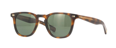 Pre-owned Garrett Leight Brooks X Brown Havana/pure G15 Green (spbrnsh/pg15) Sunglasses