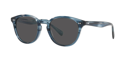 Pre-owned Oliver Peoples Desmon Sun Ov 5454su Dark Blue Vsb/carbon Grey(1730r5) Sunglasses In Gray
