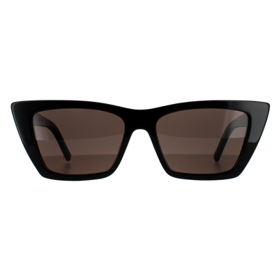 Pre-owned Saint Laurent Sunglasses Sl 276 Mica 001 Black Gray