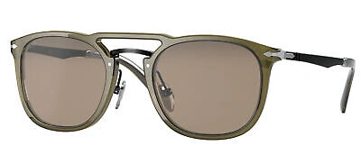 Pre-owned Persol Po 3265s Grey/grey 50/22/140 Unisex Sunglasses In Gray