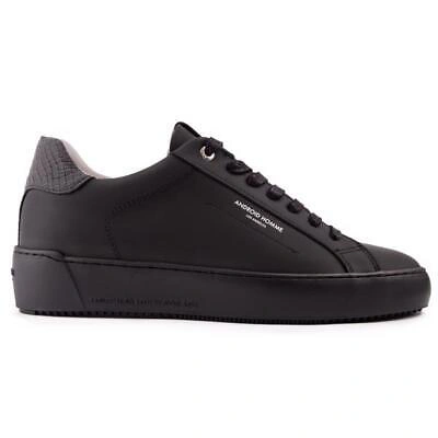 Pre-owned Android Homme Mens Zuma Court Sneakers Black