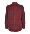 7 FOR ALL MANKIND COTTON WESTERN CHECK SHIRT