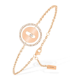 MESSIKA ROSE GOLD AND DIAMOND LUCKY MOVE BRACELET