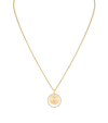 MESSIKA YELLOW GOLD AND DIAMOND LUCKY MOVE NECKLACE
