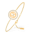 MESSIKA YELLOW GOLD AND DIAMOND LUCKY MOVE BRACELET