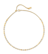 MESSIKA YELLOW GOLD AND DIAMOND D-VIBES NECKLACE