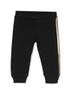 Balmain Logo-print Tracksuit Bottoms In Black