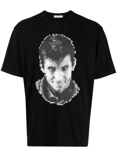 Undercover Graphic-print Cotton T-shirt In Black