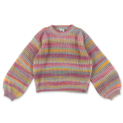 Stella Mccartney Kids'  Pullover Multicolor In Techno Tessuto Bambina