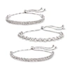 Ross-simons Sterling Silver Jewelry Set: Multi-link Bolo Bracelets In Silver