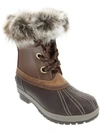 London Fog Milly Womens Cold Weather Snow Winter & Snow Boots In Brown