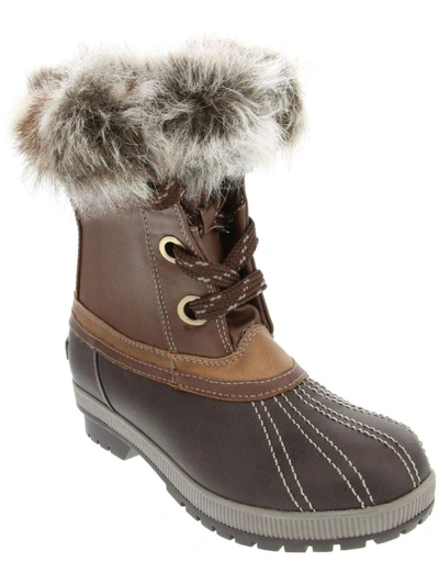 London Fog Milly Womens Cold Weather Snow Winter & Snow Boots In Multi